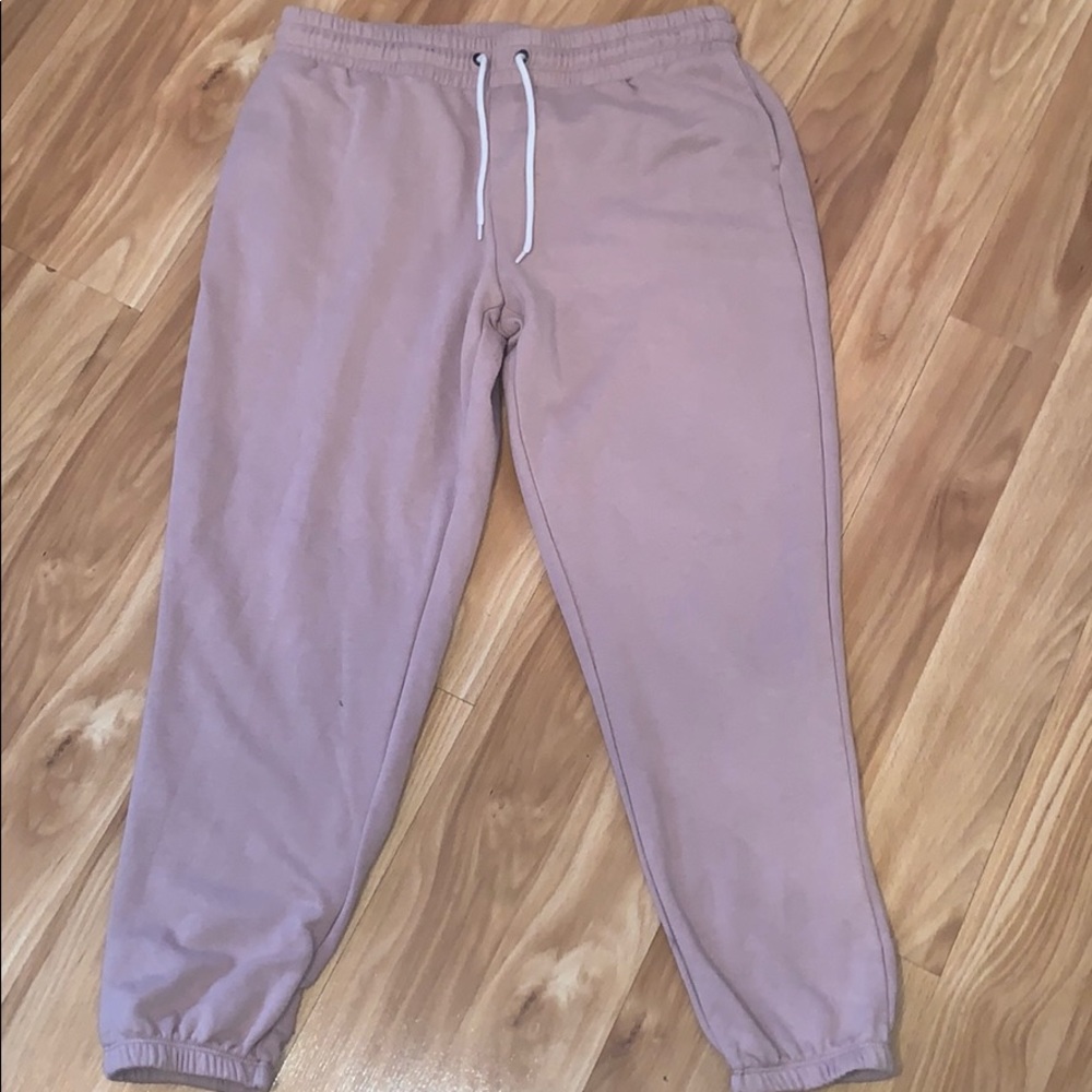 Pink joggers
